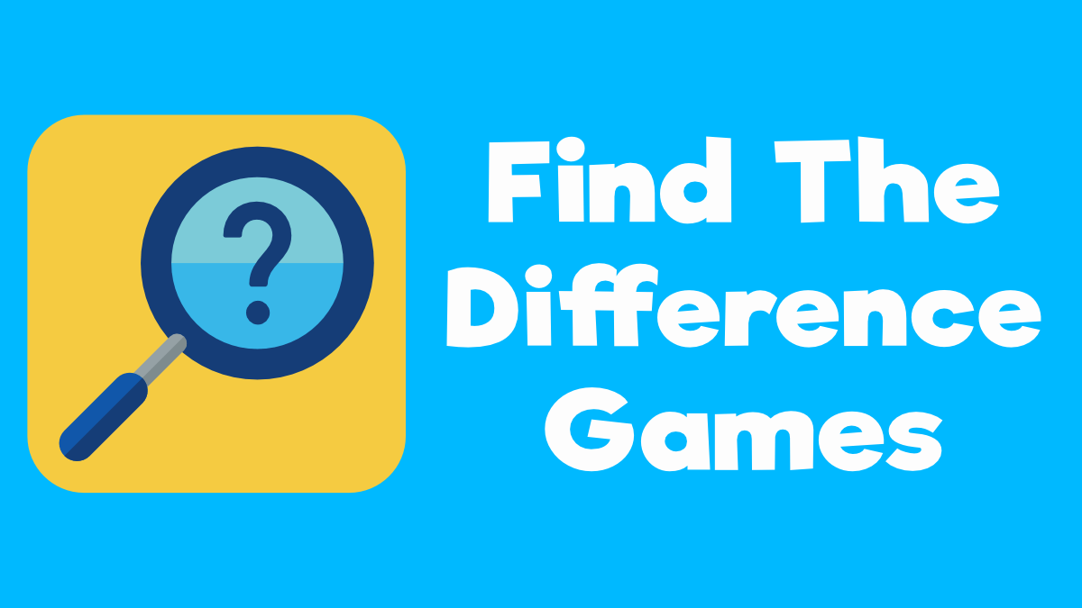 Find the Difference Games